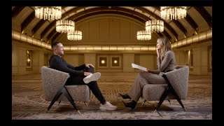 MATT LAFLEUR sits with ERIN ANDREWS