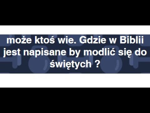 Wideo: Gdzie w Biblii jest napisane, że jesteśmy sprawiedliwością Bożą?