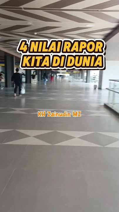 4 Nilai Rapor Kita di Dunia #khzainudinmz #pengingatdiri #umur #masamuda #ilmu #harta