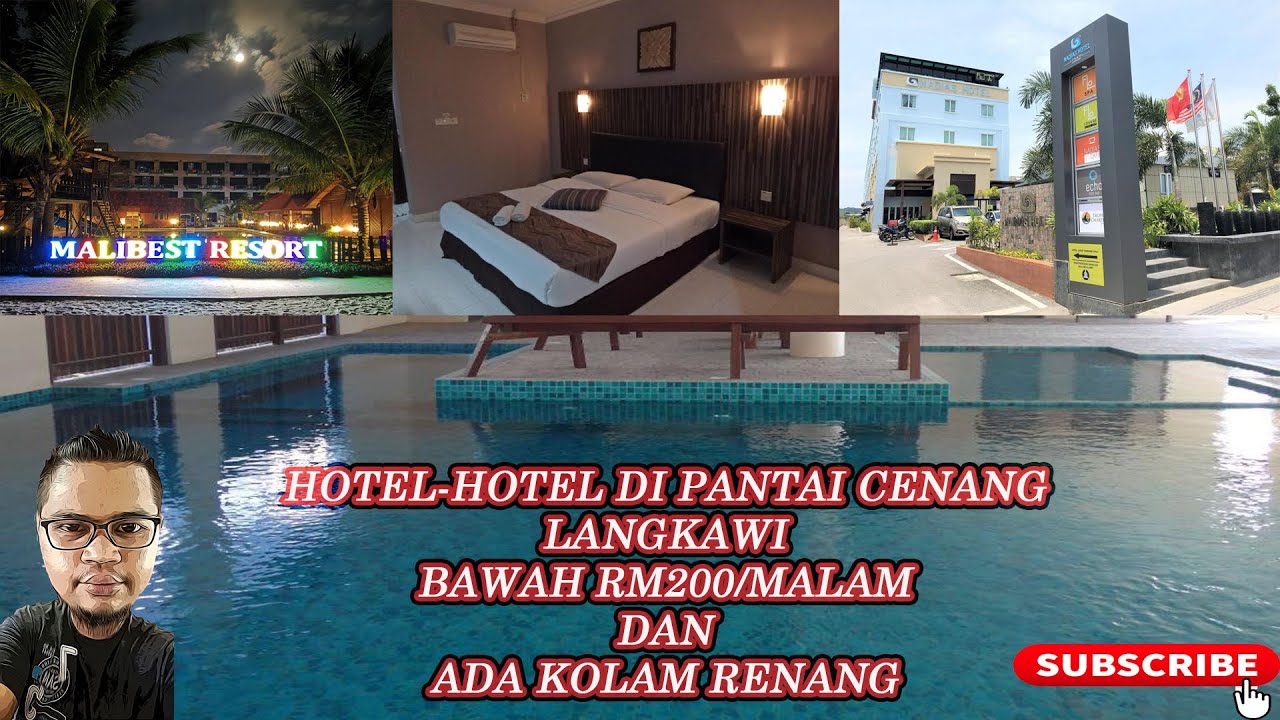 Hotel bawah RM200 di Cenang - YouTube
