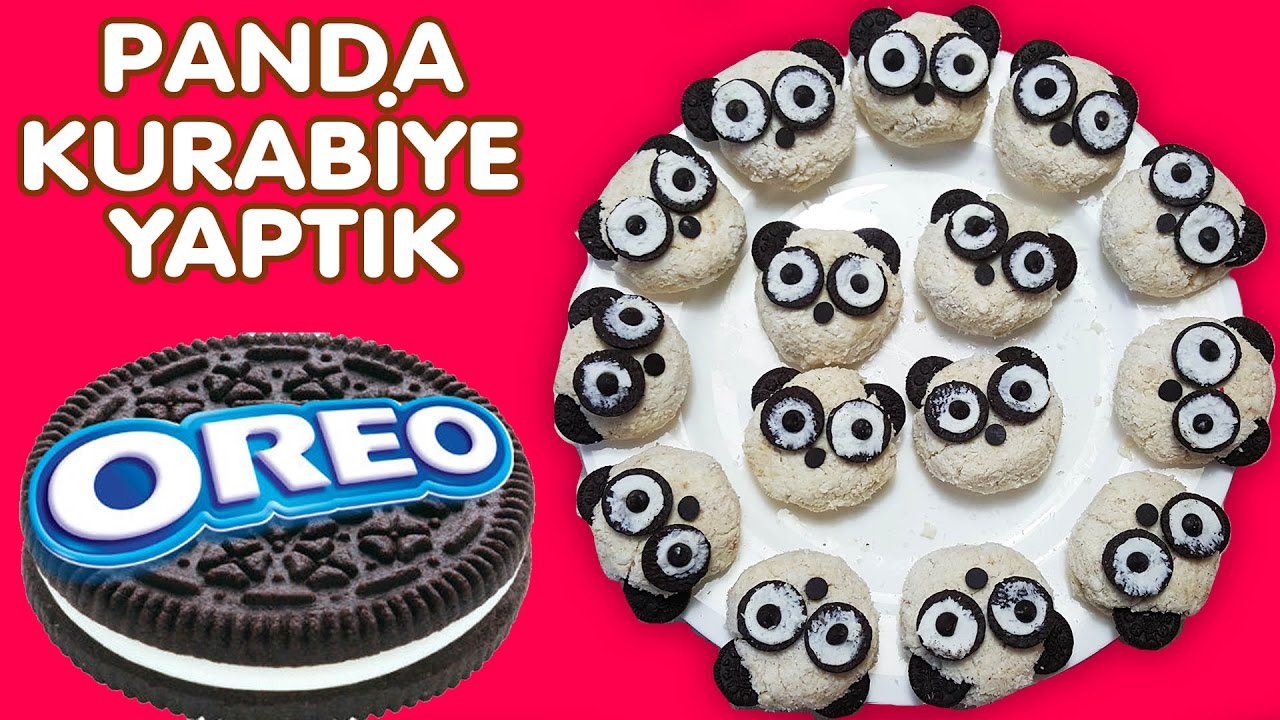 OREO Panda Kurabiye Yapımı UmiKids Kendin Yap YouTube