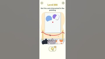 Dop2 level 282(Get the cats interested in the  painting)