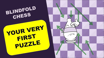 Your Very First Puzzle | Beginner Level | Blindfold Chess Puzzle