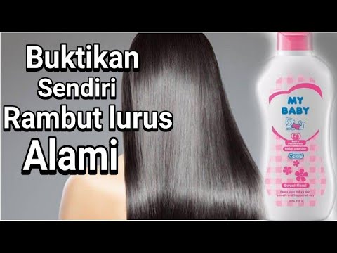 cara meluruskan kan rambut  dg my baby rambut   lurus  YouTube