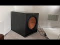 Klipsch SPL 150SW 15” 800W Powered Subwoofer - Wall Shaking Mp3 Song