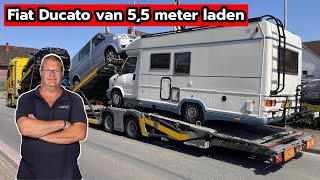 RIT NAAR DUITSLAND, BELGIË & FIAT DUCATO VAN 5,5 METER LADEN! - VLOG 94