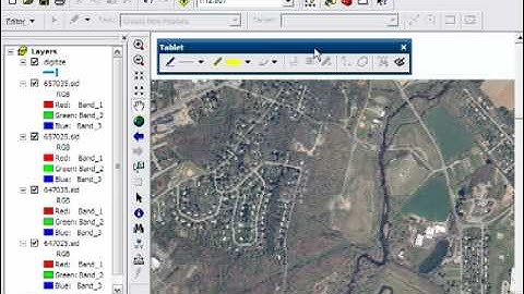 Digititzing in ArcMap