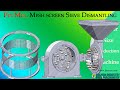 How to change the mesh screen sieve of the pin mill powder grinding machine