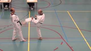 Taekwondo 4th dan exam, practical 4, choki taeryon