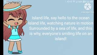 Serenity Sings Island Life By Bubble Guppies Gacha Club