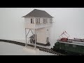 Reiterstellwerk Kreuztal Kn 1:32 Märklin Spur1 Lasercut-Bausatz 56161 Bauphasen - Brückenstellwerk