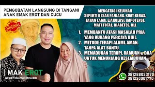 Mak erot asal muasal dan sejarah pengobatan ilmu dari sebuah mimpi sang legenda