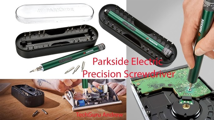 PARKSIDE® Elektrischer Präzisionsschraubendreher PEPS 3 A1 - YouTube