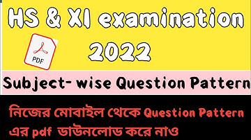 subject wise question pattern for hs examination 2022