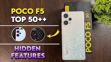 Poco F5 5G Top 50++ Hidden Features | Poco F5 Tips & Tricks | Poco F5 5G