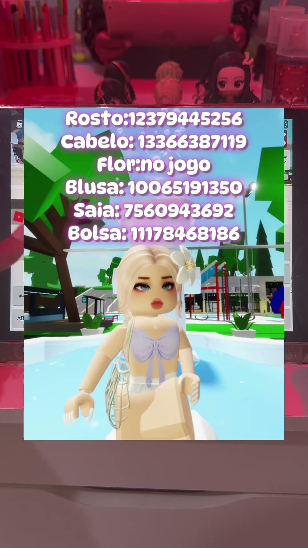 ?ID DE SKINS COMPLETAS SUPER LINDAS E FOFAS NO BROOKHAVEN #likee #roblox #seiscreve