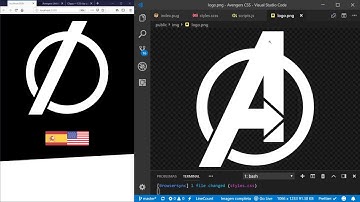 Como hacer el Logo de Avengers solo con CSS - Taller Desarrollo Web #19