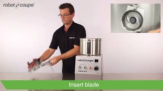 Robot-Coupe Food-Processors R 502, R 502 V.V., R 702, R 702 V.V. - Assembly and operation