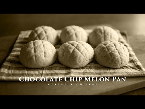 [No Music] How to Make Chocolate Chip Melon Pan