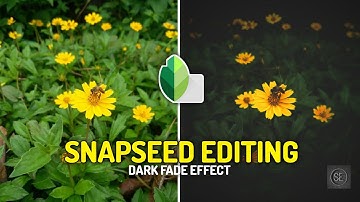 Dark fade effect Snapseed | snapseed dark fade editing | Android | IOS |