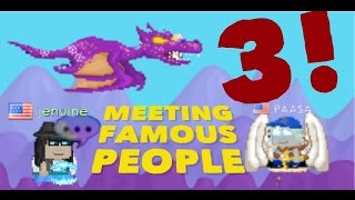 Growtopia: Meeting Famous People 3!