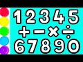 Bolalar Uchun Raqamlar rasm chizish / Drawing Numbers for Children/Рисование Числа и Цифры для детей