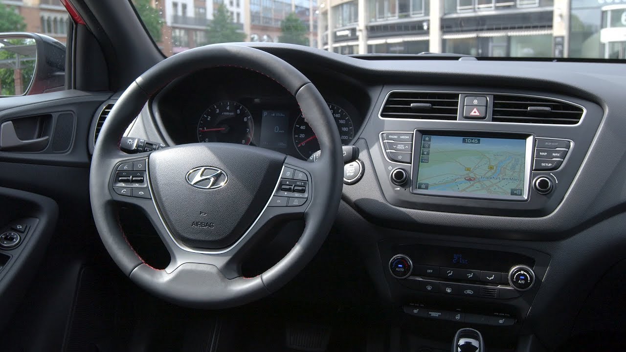 2018 Hyundai I20 Interior