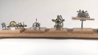 Liney Machine All 6 Engine Models Running at Once - Live Steam Models