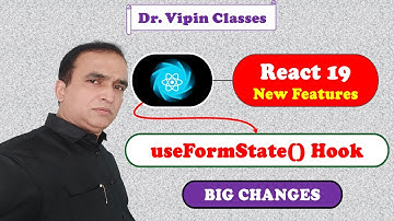 useFormState Hook in React 19 Hindi -42 | React 19 New Features in Hindi | Dr Vipin Classes