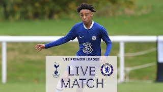 Tottenham Hotspur U18 v Chelsea U18 | U18 Premier League | LIVE MATCH