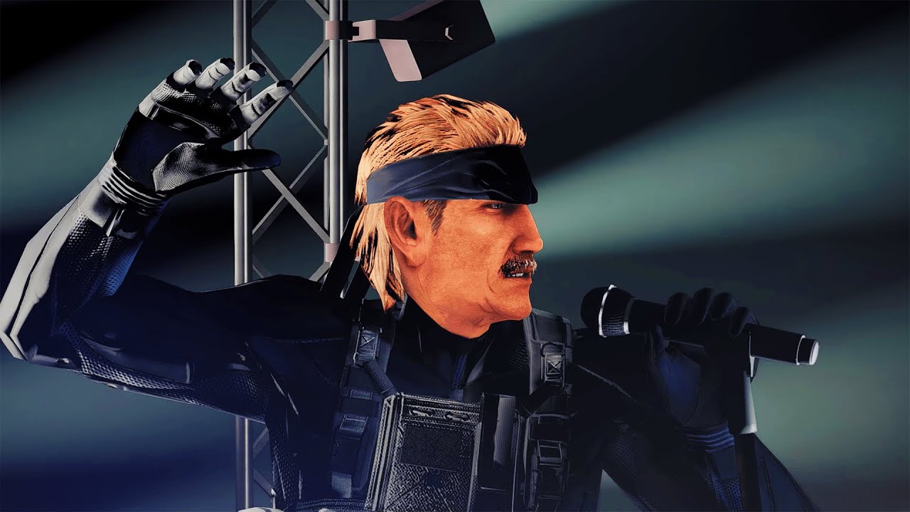 Solid Snake - Machine Gun Kiss (English Ver.) [Yakuza AI Cover] Modded ...