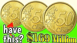 50 Euro Cent Coins 2002 • 2008 • 2018 | European Gold-Tone Coin Collection