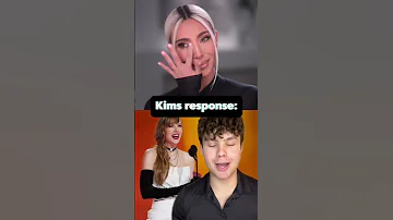 Kim Kardashians response to Taylor Swifts “thanK you aIMee”