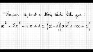 Première - Factorisation de polynomes - identification - IMPORTANT
