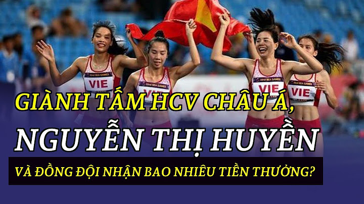 Mỗi huy chương vàng asiad được thưởng bao nhiêu tiền năm 2024