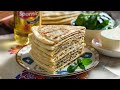 Gozleme / Placinta turceasca cu spanac si branza #jamilacuisine