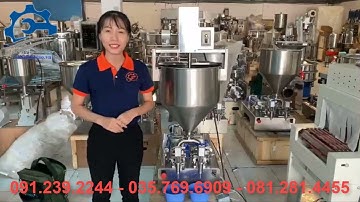 MÁY CHIẾT RÓT 2 VÒI BÁN TỰ ĐỘNG - MÁY CHIẾT MỸ PHẨM