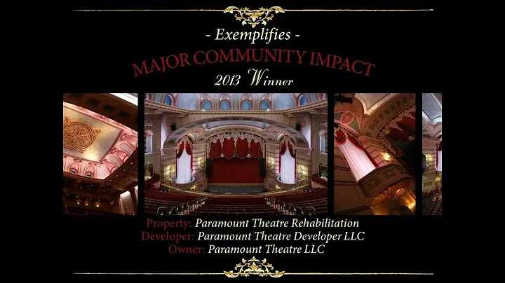 Major Community Impact - 2013 Journal of Tax Credits Historic Rehabilitation Awards