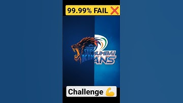 Can You Match CSK logo 🤔🥵 | IPL Team Logo 👀|#shorts #youtubeshorts #ipl #csk #chennai #rajeshkvideos