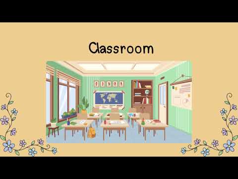 Learn classroom objects is Spanish with me