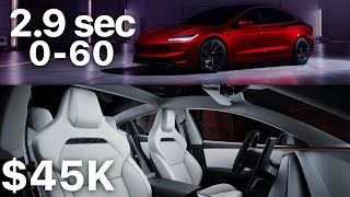 NEW Model 3 Performance is Here! 😱 $45K!