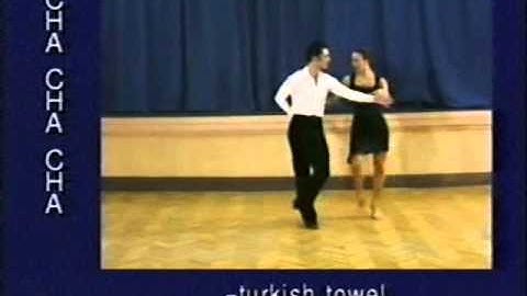 Cha-cha dance steps 39. TurkishTowel