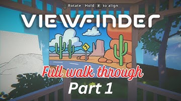 Viewfinder: A Mind-Bending Puzzle Game That Redefines Reality (full walkthrough Part 1)