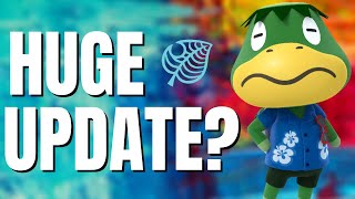 HUGE UPDATE INCOMING!!? | ACNH Nintendo Direct Predictions