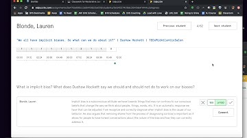 How to grade assignments in Edpuzzle
