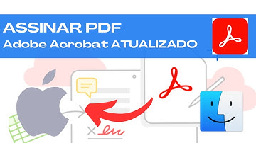 Como ASSINAR Documento PDF com Certificado Digital - Adobe Acrobat PDF Reader macOS