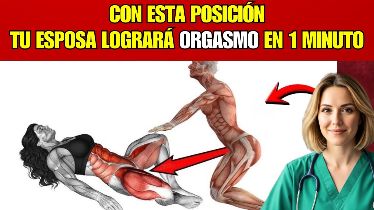4 Posiciones Científicas para que tu Mujer Alcance el Orgasmo Fácilmente (Hombres 60+)