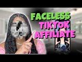 Faceless tiktok affiliate content making 44000