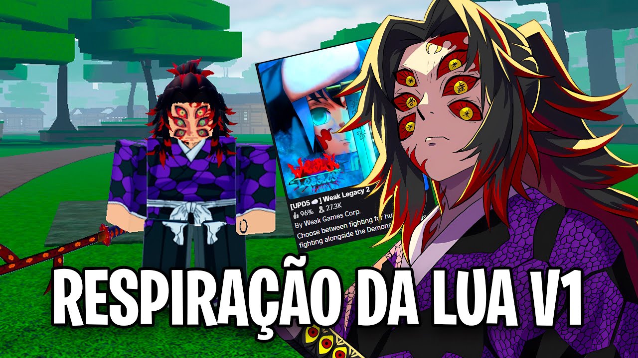 DOMINEI A RESPIRAÇÃO DA LUA NO MELHOR JOGO DE DEMON SLAYER DO ROBLOX ...