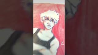 Drawing Bakugo For A Fan